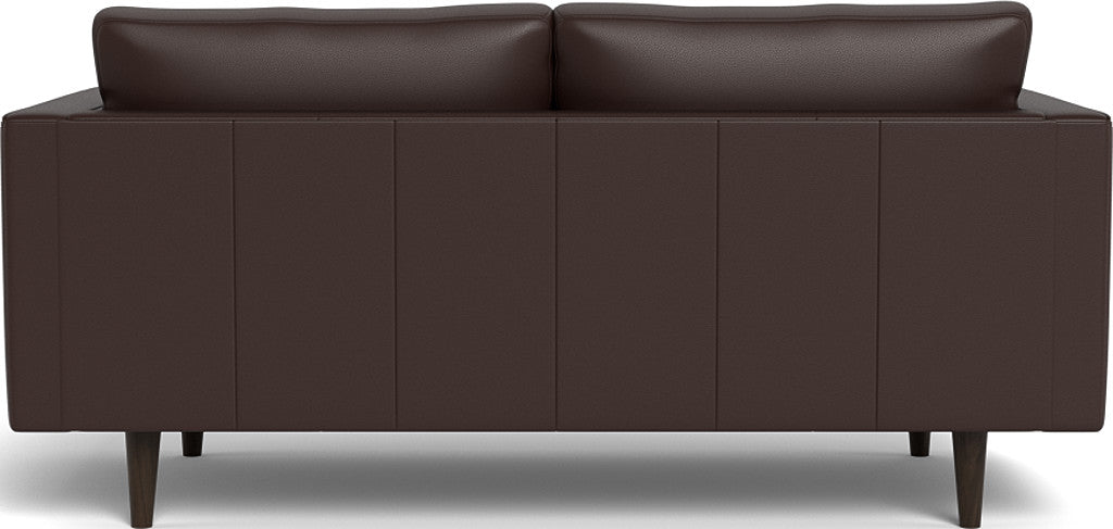 Ladybird 72" Leather Loveseat - Tribeca Espresso