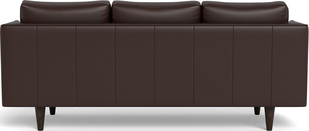 Rainey 83" Leather Sofa - Tribeca Espresso