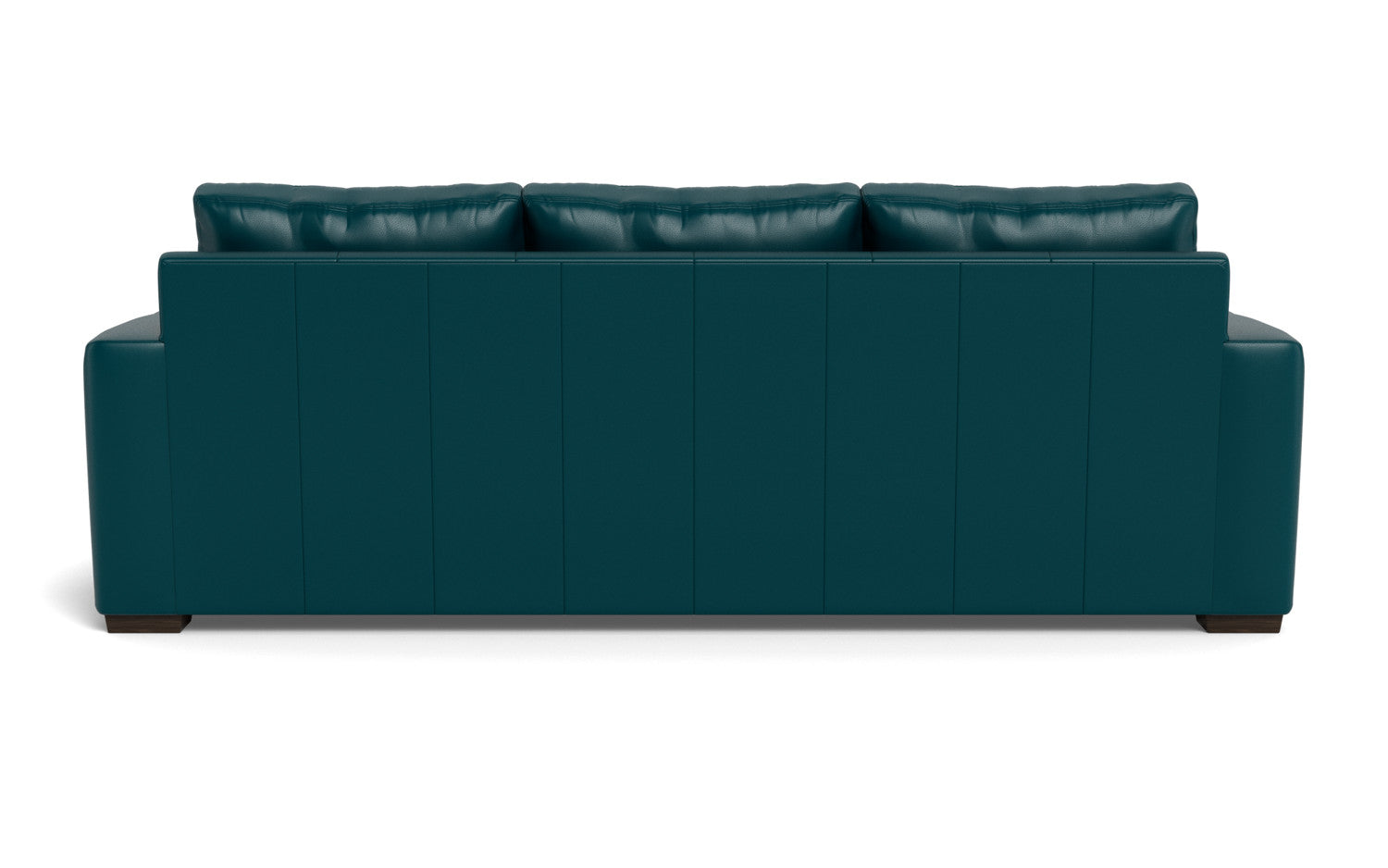 Mesa 101" Leather Estate Sofa - Tribeca Lagoon
