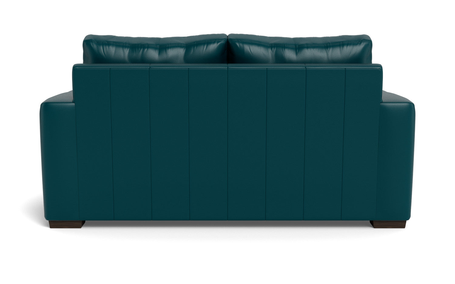 Mesa 72" Leather Loveseat - Tribeca Lagoon