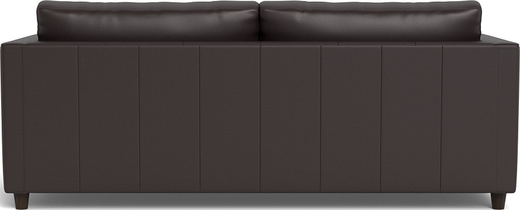 Ladybird 88" Leather Queen Sleeper - Tribeca Quarry