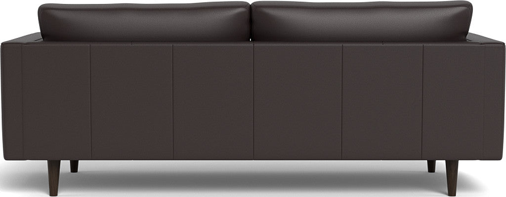 Ladybird 88" Leather Sofa - Tribeca Quarry