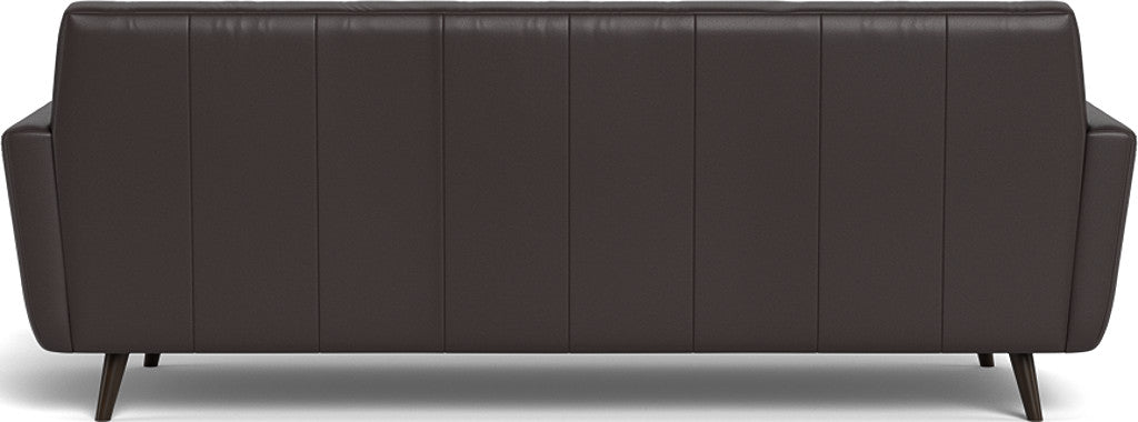 Lamar 96" Leather Estate Sofa - Tribeca Quarry