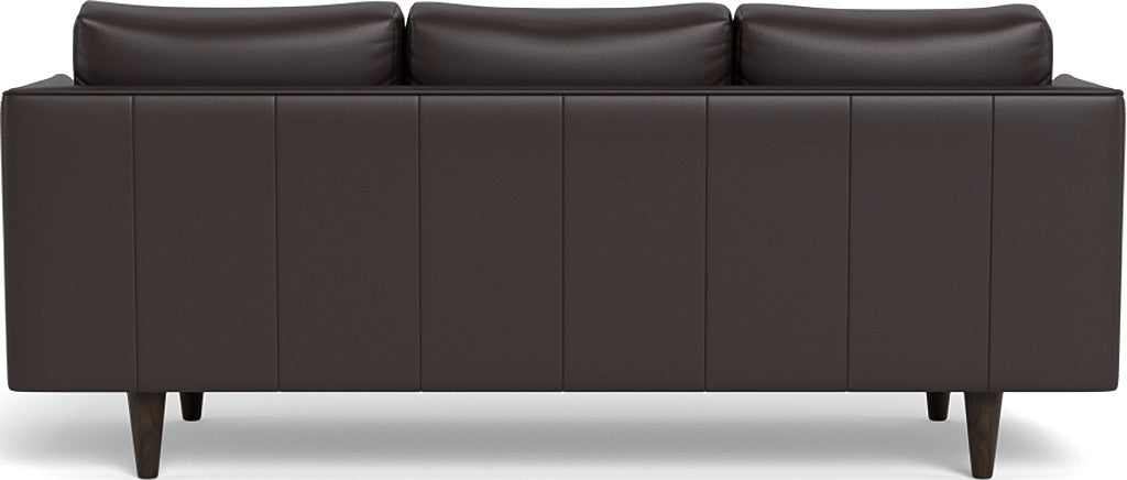 Rainey 83" Leather Sofa - Tribeca Quarry