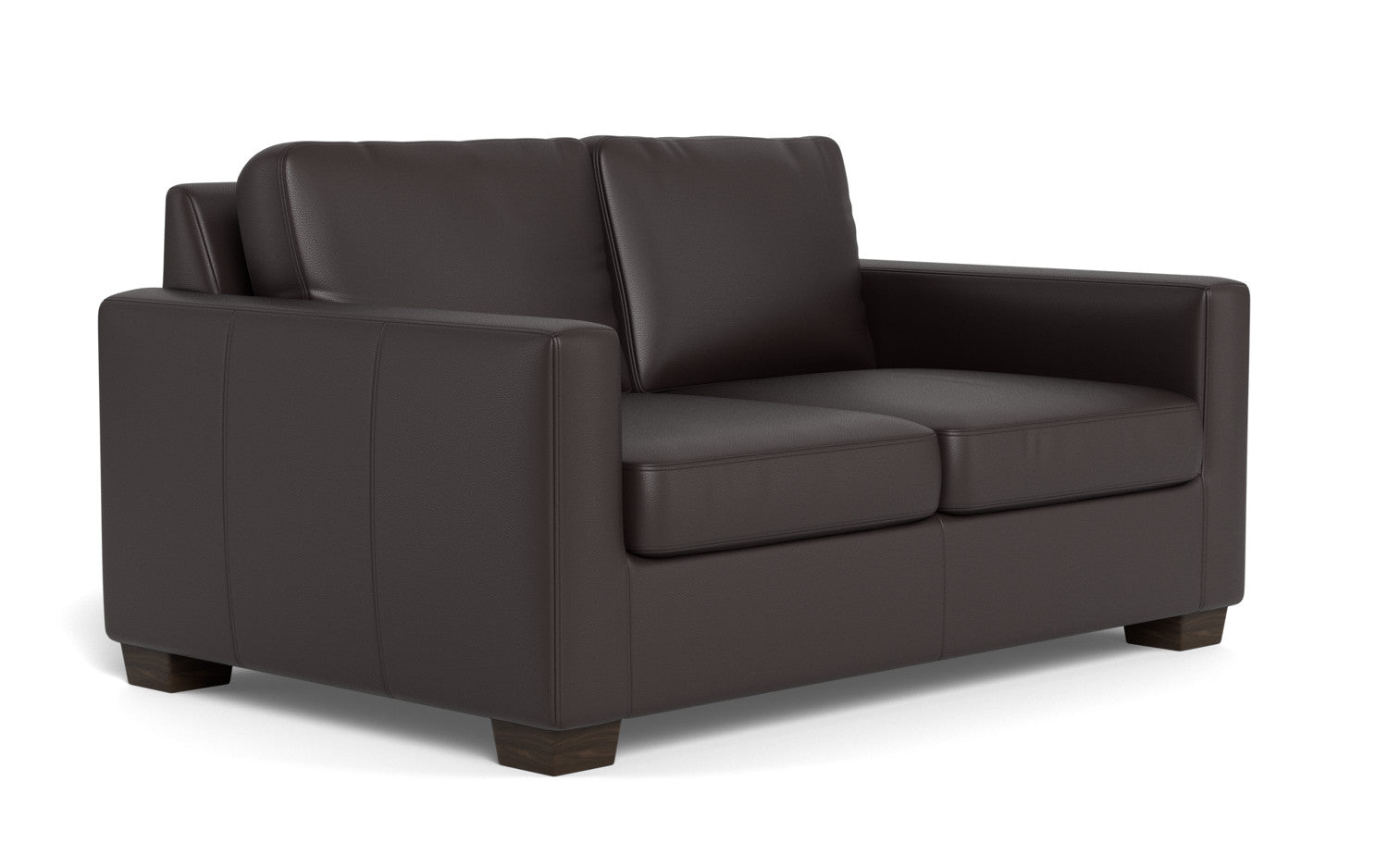 Track 62" Leather Twin Sleeper - Tribeca Quarry
