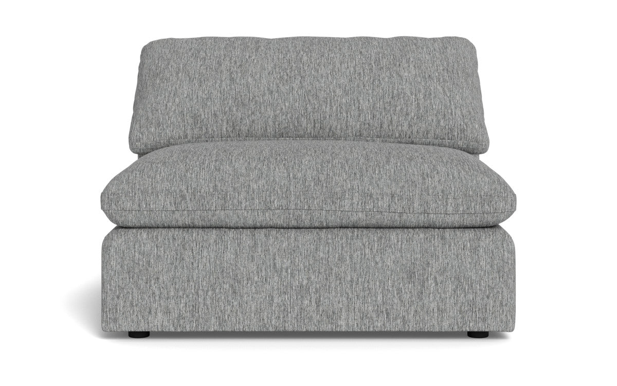 Fluffy Armless Chair - Tropez Ash