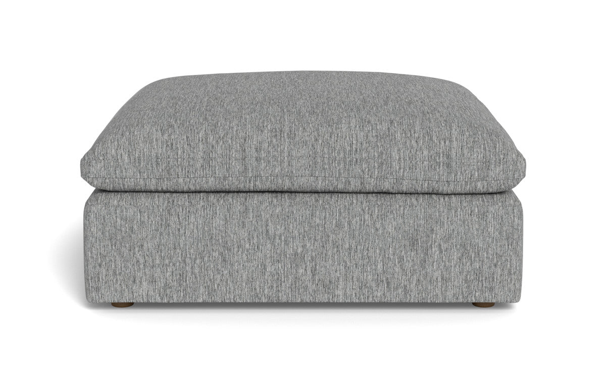 Fluffy Ottoman - Tropez Ash