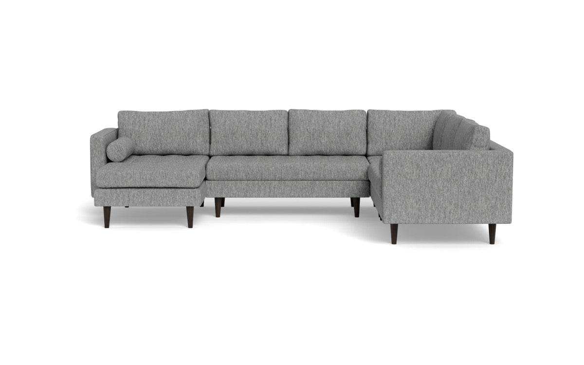 Ladybird 133" Corner Sectional with Left Chaise - Tropez Ash