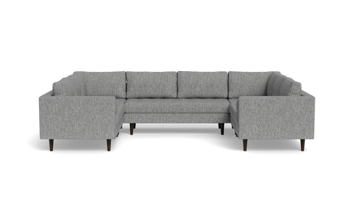 Ladybird 134" U Sectional - Tropez Ash