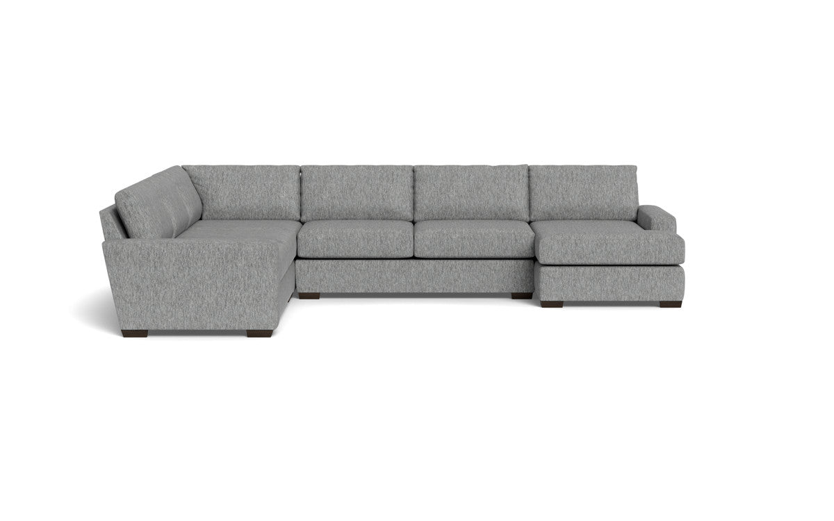 Mas Mesa 162" Deep Corner Sectionals w. Right Chaise - Tropez Ash