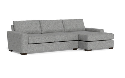 Mas Mesa 123" Deep Right Chaise Sectional - Tropez Ash