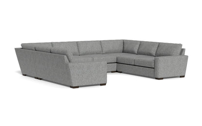 Mas Mesa 166" Deep Condo U Sectional - Tropez Ash