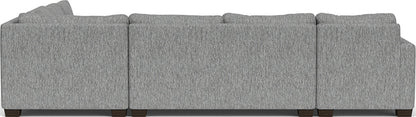 Track 141" Corner Sectionals W. Full Sleeper & Left Chaise - Tropez Ash