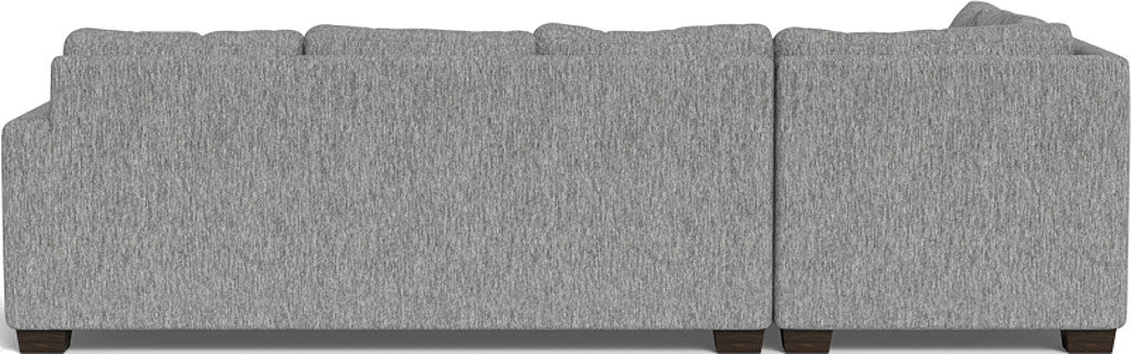 Track 121" Left Chaise Sectional - Tropez Ash
