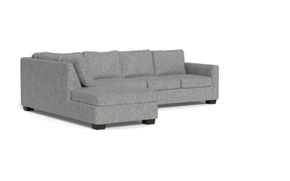 Track 121" Left Chaise Sectional - Tropez Ash