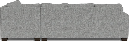 Track 121" Right Chaise Sectional - Tropez Ash