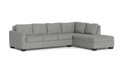 Track 121" Right Chaise Sectional - Tropez Ash