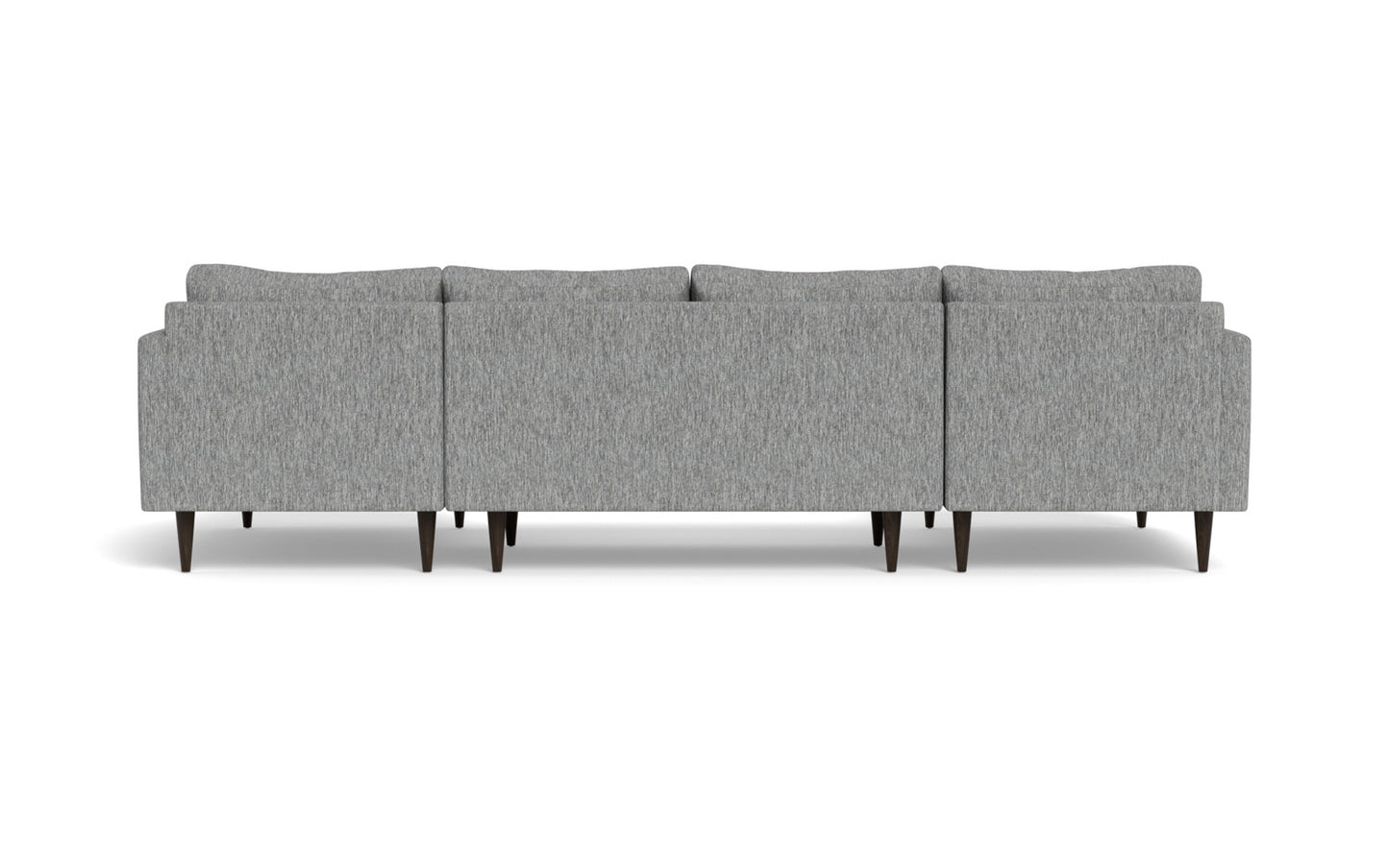 Wallace 126" Untufted Double Chaise U Sectional