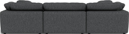 Fluffy 3pc Sofa - Tropez Charcoal