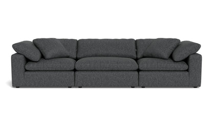 Fluffy 3pc Sofa - Tropez Charcoal