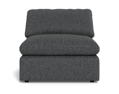 Fluffy Small Armless Chair - Tropez Ash