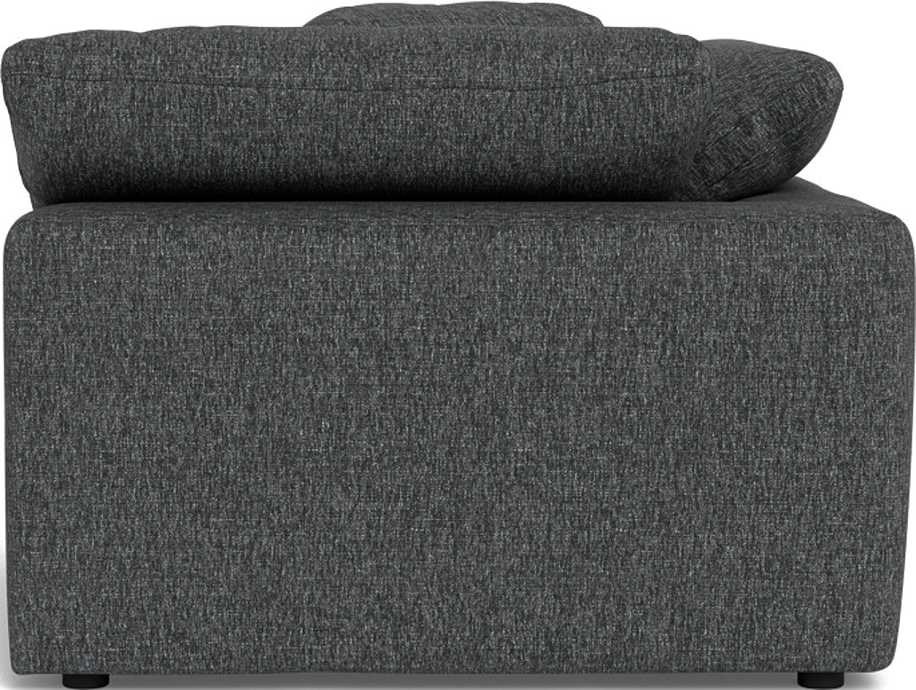 Fluffy Corner Wedge - Tropez Charcoal