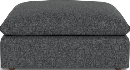 Fluffy Ottoman - Tropez Ash