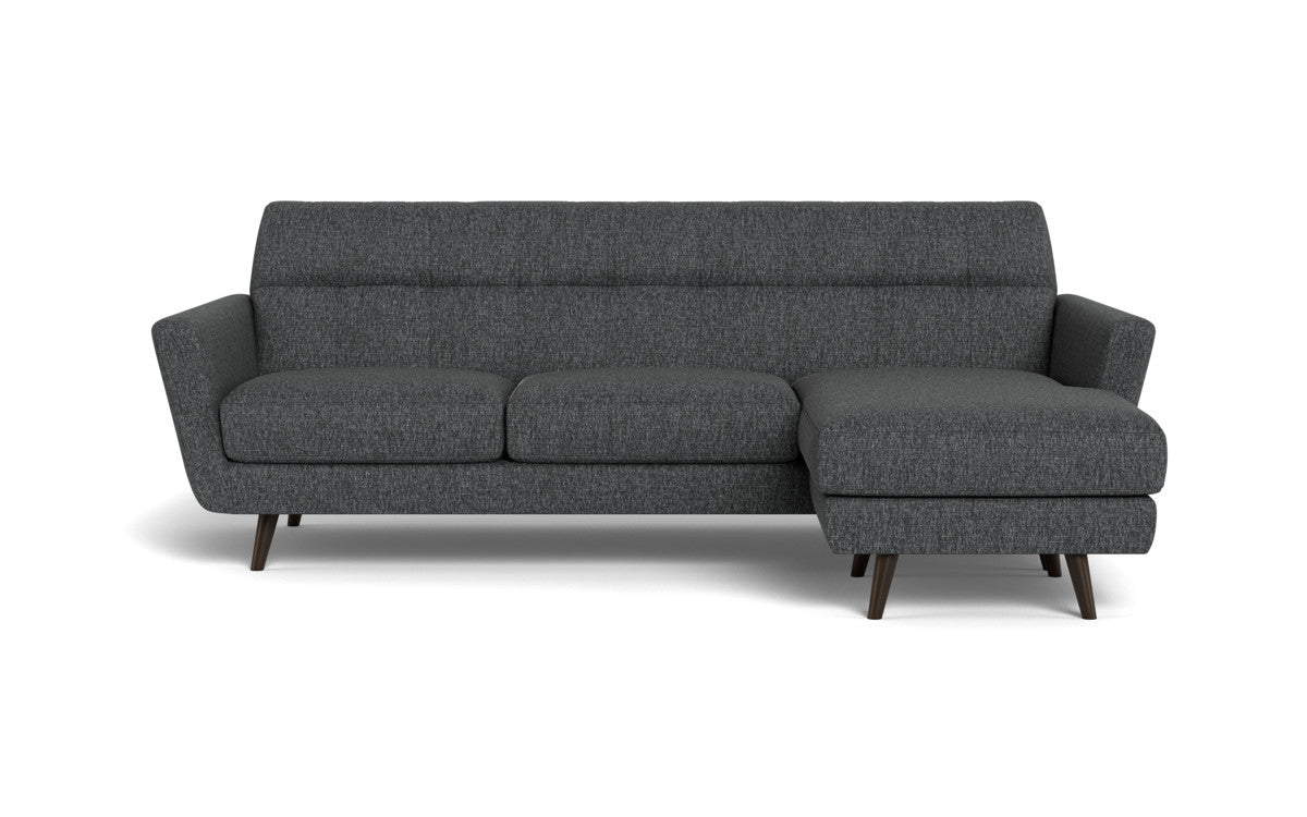 Lamar 96" Reversible Chaise Sofa - Tropez Charcoal