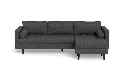 Ladybird 104" Reversible Sofa Chaise - Tropez Charcoal