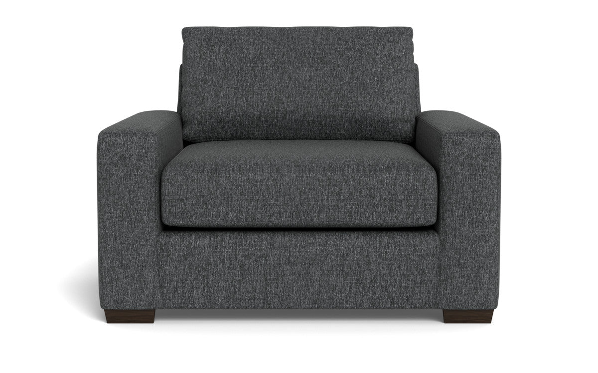 Mas Mesa 52" Deep Arm Chair - Tropez Charcoal