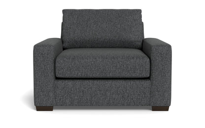 Mas Mesa 52" Deep Arm Chair - Tropez Charcoal