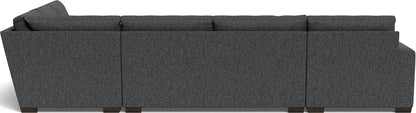 Mas Mesa 162" Deep Corner Sectionals w. Left Chaise - Tropez Charcoal