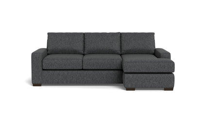 Mas Mesa 101" Deep Reversible Sofa Chaise - Tropez Charcoal