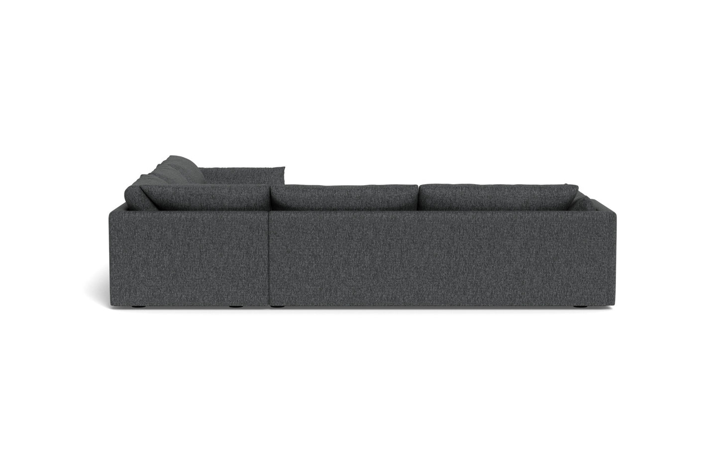 SoCo 124" Corner Sectional - Tropez Charcoal