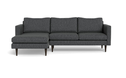 Wallace 98" Untufted Left Chaise Sectional - Tropez Ash