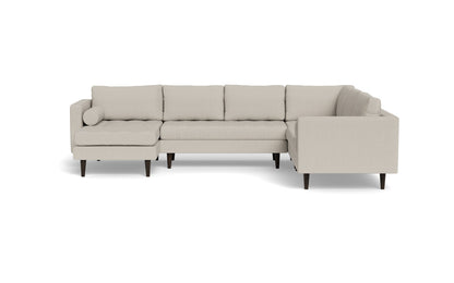 Ladybird 133" Corner Sectional with Left Chaise - Tropez Oyster