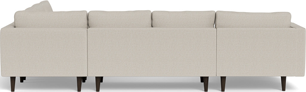 Ladybird 133" Corner Sectional with Left Chaise - Tropez Oyster