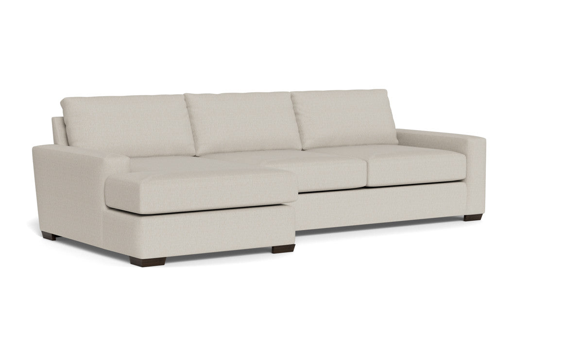 Mas Mesa 123" Deep Left Chaise Sectional - Tropez Oyster