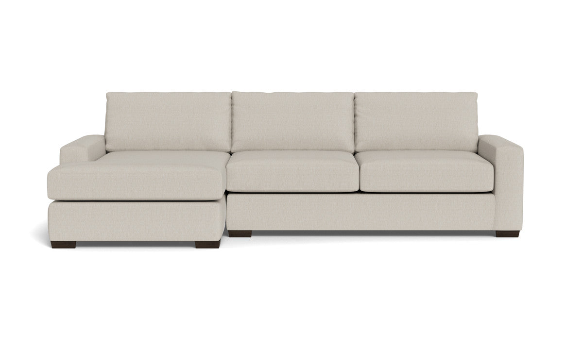 Mas Mesa 123" Deep Left Chaise Sectional - Tropez Oyster