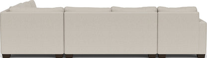 Track 141" Corner Sectionals W. Full Sleeper & Left Chaise - Tropez Oyster