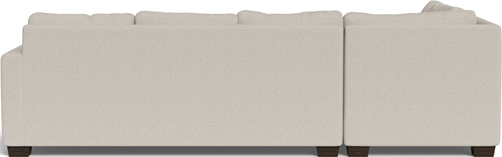 Track 121" Left Chaise Sectional - Tropez Oyster