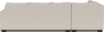 Track 121" Left Chaise Sectional - Tropez Oyster