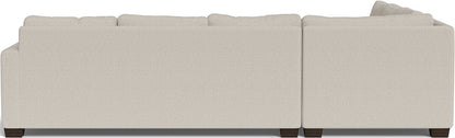 Track 121" Left Corner Sectional - Tropez Oyster