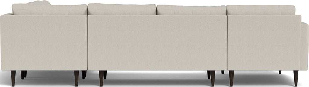Wallace 131" Corner Sectionals w. Left Chaise - Tropez Oyster