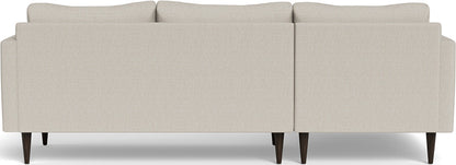 Wallace 98" Untufted Left Chaise Sectional - Tropez Oyster