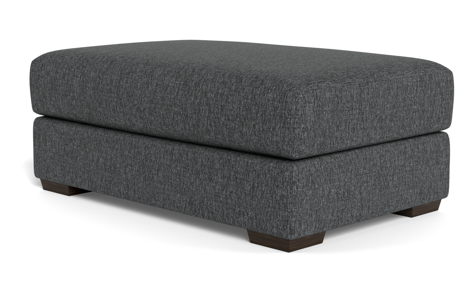 Austonian Ottoman - Tropez Charcoal