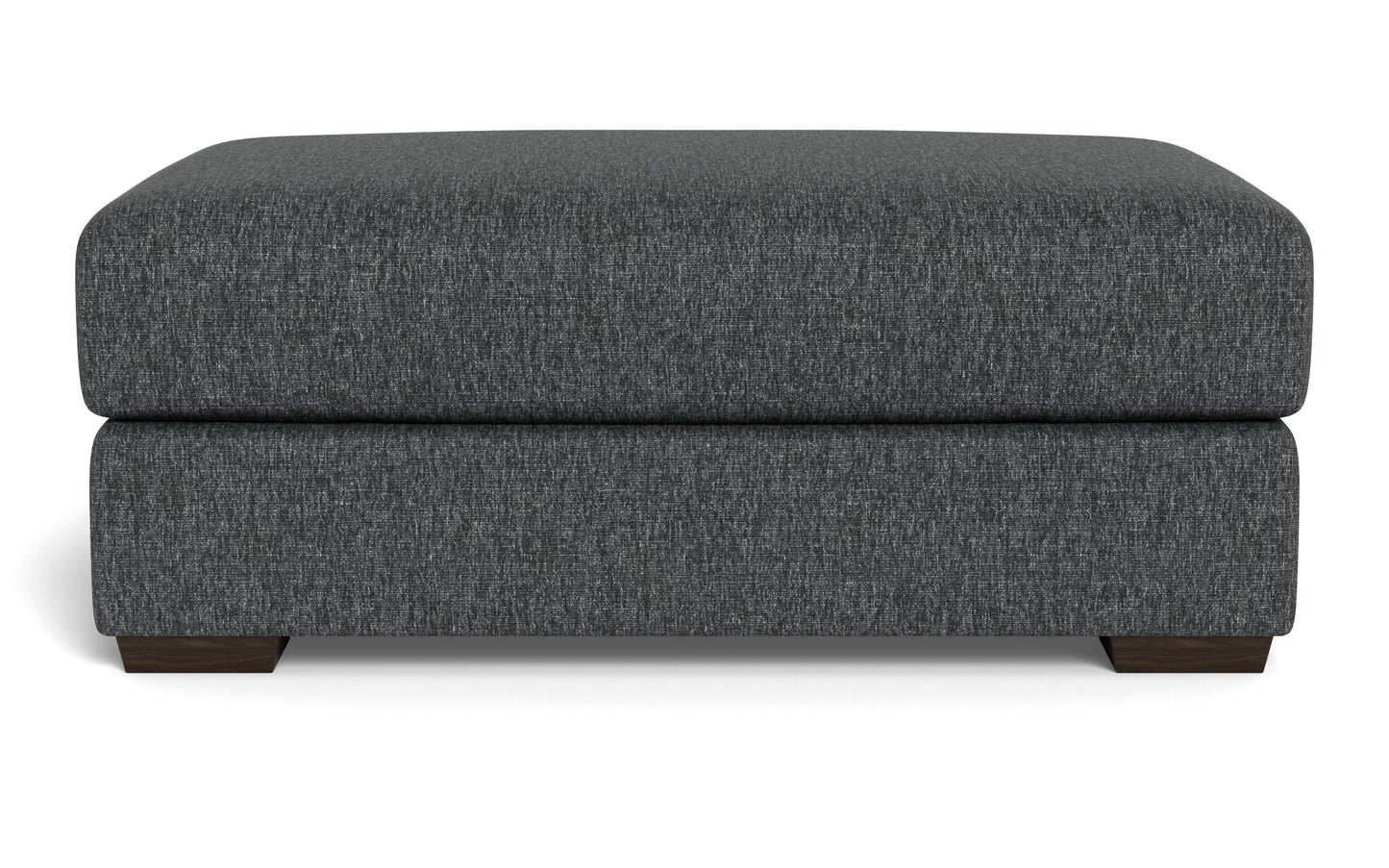 Austonian Ottoman - Tropez Charcoal