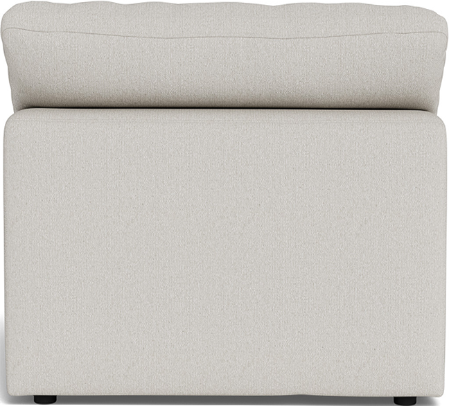 Fluffy Small Armless Chair - Tropez Oyster