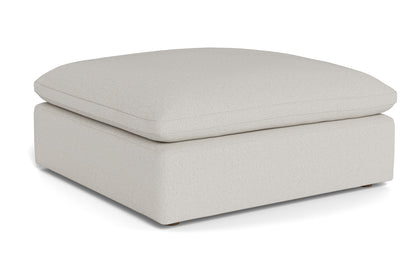 Fluffy Ottoman - Tropez Oyster