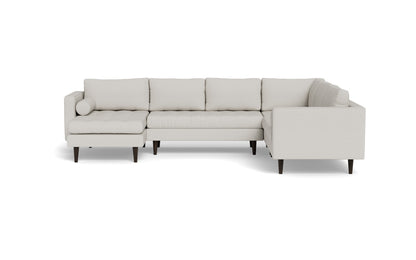 Ladybird 133" Corner Sectional with Left Chaise - Tussah Snow